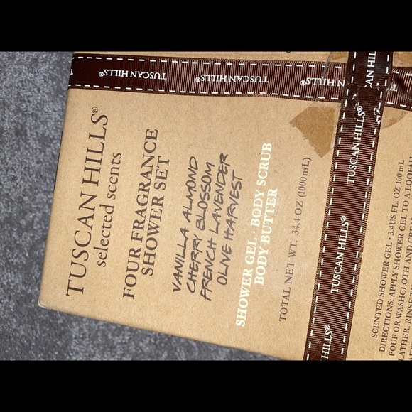 PRICE DROP NWT Tuscan hills four bath body shower sets - Picture 4 of 9